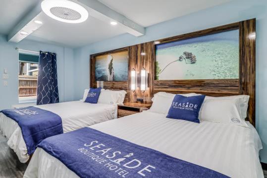 Seaside Boutique Hotel, Waves At Your Doorstep Port Aransas Bagian luar foto